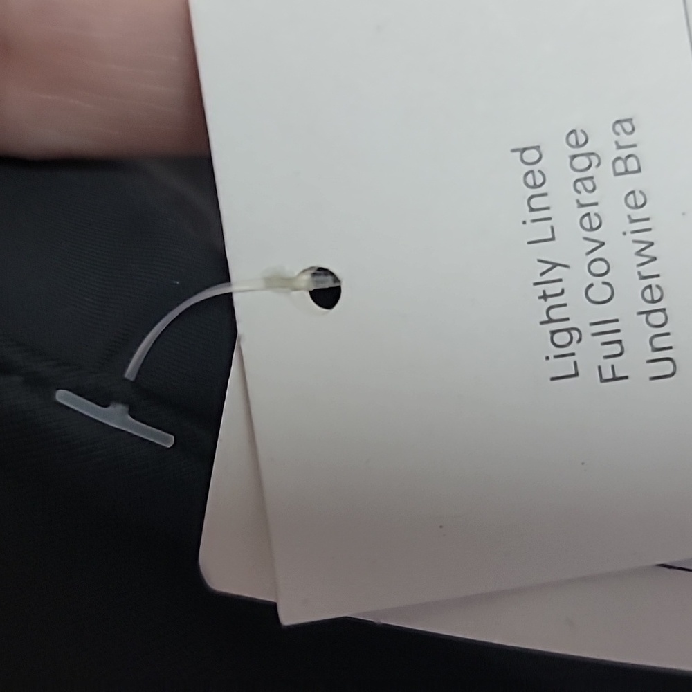 Auden Black Full Coverage Bra 42DDD 42F Nwt - Picture 5 of 7